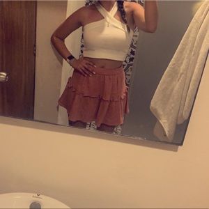 Pink skirt from SHEIN